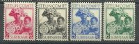 Frankeerzegels Ned.Suriname NVPH nrs. 146-149 postfris