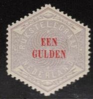 Telegramzegel Nederland NVPH nr. TG11 ongebruikt met Vleeming certificaat