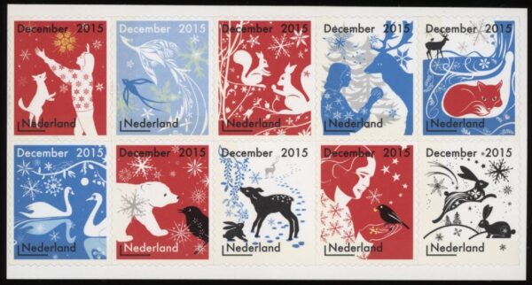 Frankeerzegels Nederland NVPH nrs. 3363-3372 (i) postfris