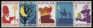 Frankeerzegels Nederland NVPH nrs. 3108-3112 postfris