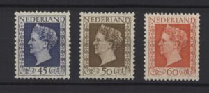 Frankeerzegels Nederland NVPH nrs. 487-489 postfris