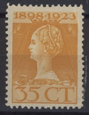 Frankeerzegel Nederland NVPH nr. 126H postfris met kurzbefund Vleeming