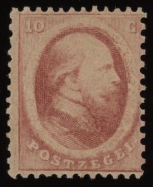 Frankeerzegel Nederland NVPH nr. 5A postfris met certificaat Vleeming