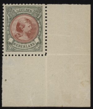 Frankeerzegel Nederland NVPH nr. 48C postfris met certificaten NKD