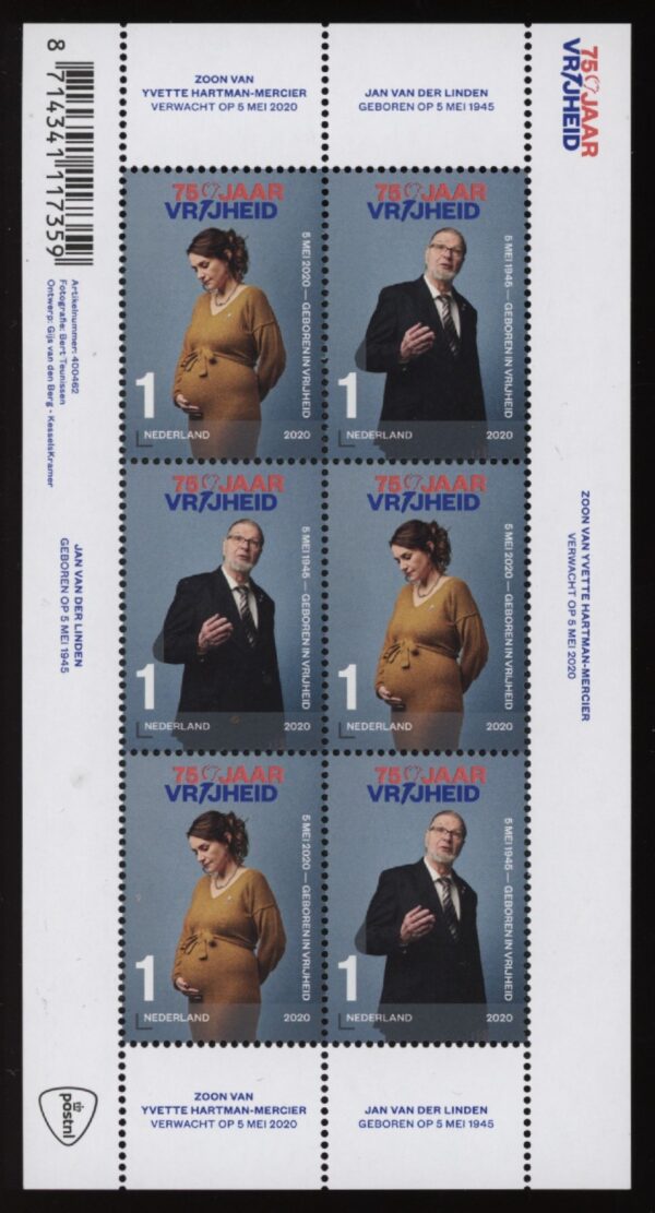 Frankeerzegels Nederland NVPH nr. V3842-3843 postfris