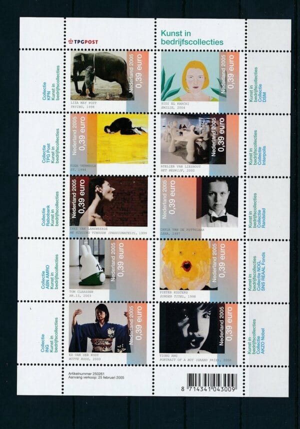 Frankeerzegels Nederland Nvph nrs V2325-2334 postfris met originele gom