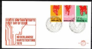 Luxe fdc Nederland NVPH nr. E108 blanco en met open klep