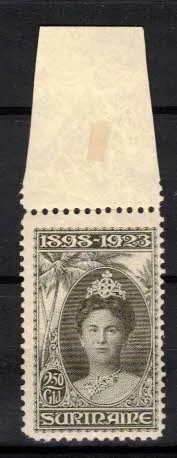 Frankeerzegel Suriname NVPH nr. 109B postfris