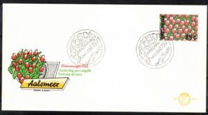 Luxe fdc Nederland NVPH nr. E123 blanco en met open klep