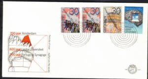 Luxe fdc Nederland NVPH nr. 137 blanco en met open klep