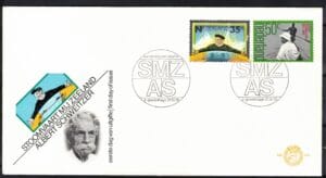 Luxe fdc Nederland NVPH nr. E141 blanco en met open klep