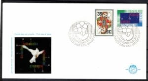 Luxe fdc Nederland NVPH nr. E142 blanco en met open klep