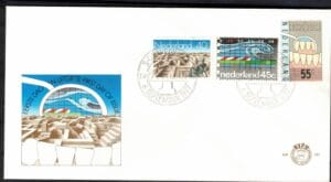 Luxe fdc Nederland NVPH nr. E161 blanco en met open klep