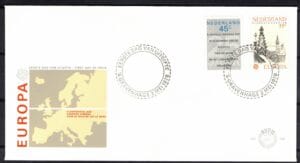 Luxe fdc Nederland NVPH nr. E165 blanco en met open klep