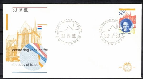 Luxe fdc Nederland NVPH nr.183