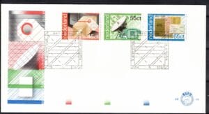 Luxe fdc Nederland NVPH nr. E192 blanco en met open klep