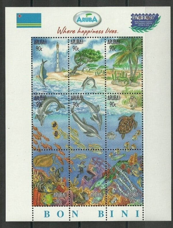 Aruba postfris NVPH nr. 196