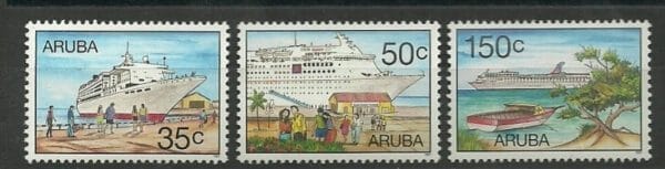 Aruba postfris NVPH nrs. 197-199