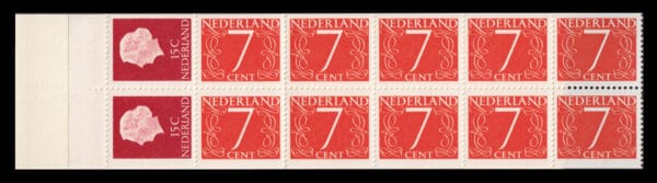 Postzegelboekje 1964-2007 Nederland NVPH PB nr. 1