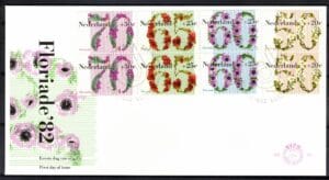 Luxe fdc Nederland NVPH nr. E200 blanco en met open klep