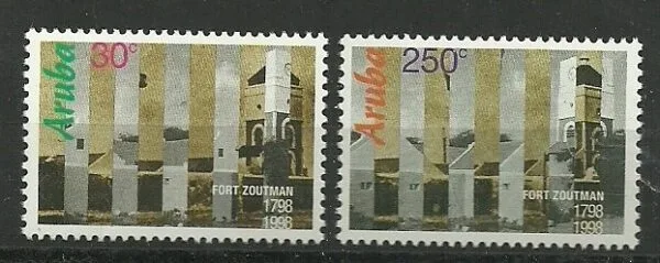 Aruba postfris NVPH nrs. 207-208