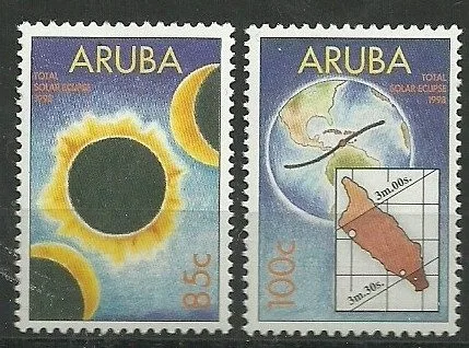 Aruba postfris NVPH nrs. 209-210 postfris