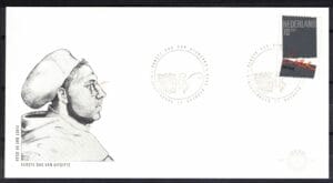 Luxe fdc Nederland NVPH nr. E212 blanco met open klep