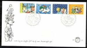 Luxe fdc Nederland NVPH nr. E213 blanco met open klep
