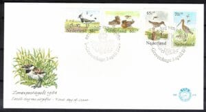 Luxe fdc Nederland NVPH nr. E215 blanco met open klep