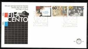 Luxe fdc Nederland NVPH nr. E218 blanco met open klep