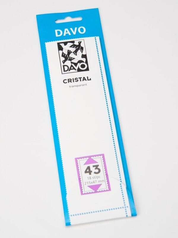 Cristal stroken C43 (215 x 47) 18 stuks