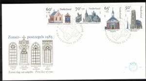 Luxe fdc Nederland NVPH nr. E226 blanco met open klep
