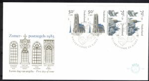 Luxe fdc Nederland NVPH nr. E226a blanco met open klep