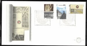Luxe fdc Nederland NVPH nr. E236 blanco en met open klep