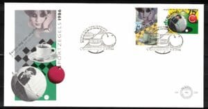 Luxe fdc Nederland NVPH nr. E238 blanco met open klep