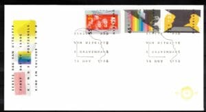 Luxe fdc Nederland NVPH nr. E240 blanco met open klep