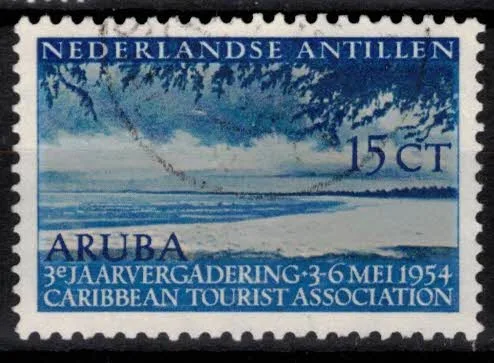Frankeerzegels Ned.Antillen NVPH nr. 246 gestempeld