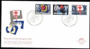 Luxe fdc Nederland NVPH nr. E247 blanco met open klep