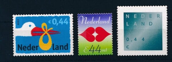 Frankeerzegels Nederland NVPH nrs 2482-2484 postfris