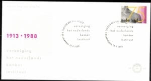 Luxe fdc Nederland NVPH nr. E253 blanco met open klep