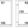 Mappen K1 (per 10)