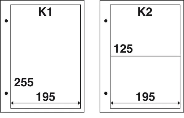 Mappen K1 (per 10)