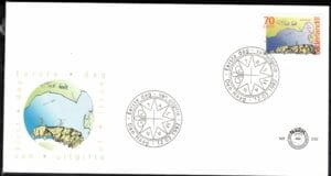 Luxe fdc Nederland NVPH nr. E292 blanco en met open klep