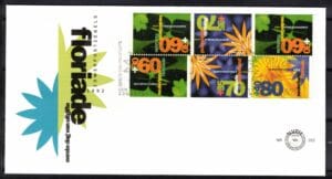 Luxe fdc Nederland NVPH nr. E293a blanco en met open klep