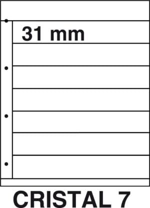 Kosmos insteekbladen Cristal 7 (per 5)