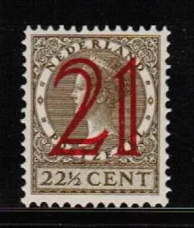Frankeerzegel Nederland NVPH nr. 224 postfris