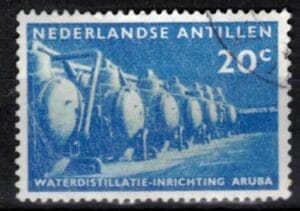 Frankeerzegels Ned.Antillen NVPH nr. 303 gestempeld