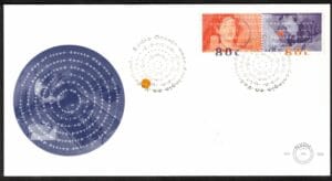 Luxe fdc Nederland NVPH nr. E309 blanco en met open klep