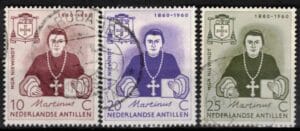 Frankeerzegels Ned.Antillen NVPH nrs. 311-313 gestempeld