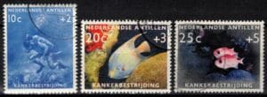 Frankeerzegels Ned.Antillen NVPH nrs. 315-317 gestempeld